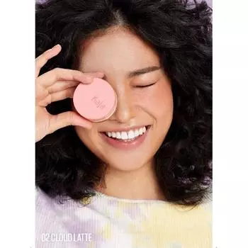 Kaja Трио для скульптурирования 3-в-1 - 10 г, С маслом семян манго, Кремовый бронзер, Пудровые румяна, Хайлайтер, Легко растушевываемая мультитекстурная формула,