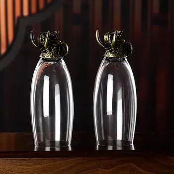 Как Антично-голубой Бытовой Бокал для шампанского, Пивной бокал, Хрустальный бокал, Коктейльный бокал, Бокал с головой зверя, Винный набор.