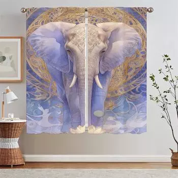 Как Лотос пруд Сердце Инди Бодхи Шторы Детская комната Готовые шторы Дешевые вещи с бесплатной доставкой для дома Шторы-жалюзи W50xH70cmx2pcs-CL