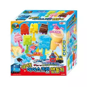 Как приготовить мороженое Tayo Shake, корейские игрушки