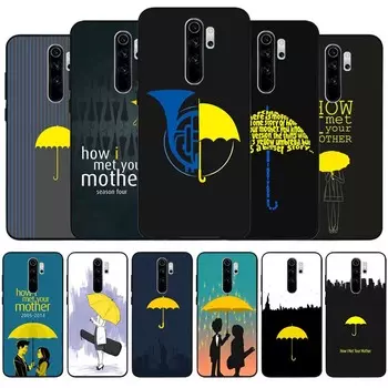 Как я встретил тебя, мама, черный силиконовый чехол для телефона Redmi note 8 7 Pro S 8T для redmi 9 7A Cover Shell Redmi 4A