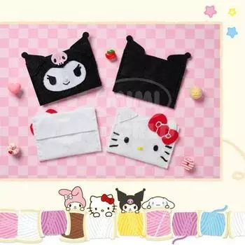 Как сшить мини-сумку с персонажами Sanrio, популярными персонажами в Корее