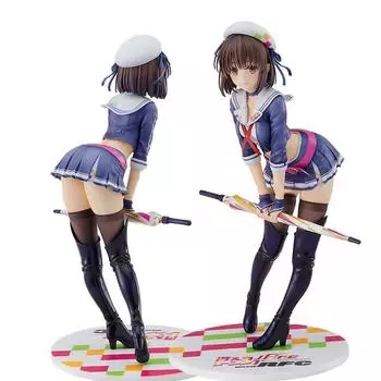 Как воспитать скучную девушку Хёдо Мичиру Мегуми Като гоночная фигурка ПВХ аниме коллекция модель куклы игрушки подарки синий