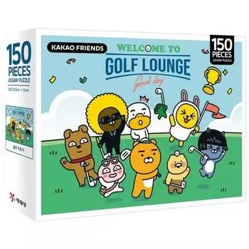 Kakao Friends Jigsaw Puzzle 150 Golf Lounge, Korean popular puzzles
