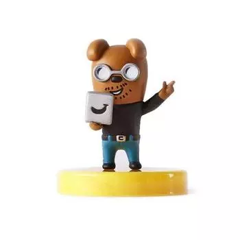 [Kakao Friends] Мини-фигурка Pro Jobs 5 см, корейская игрушка Single it