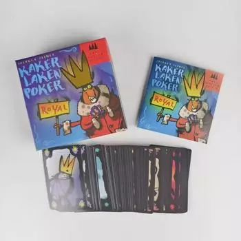 КАКЕР ЛАКЕН ПОКЕР: ROYAL - Английская версия серии «Немецкие тараканы и мотыльки» для взрослых и детей