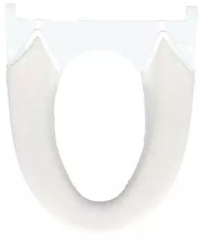 Kakiuchi Toilet Seat Width 71 x Depth 16 x Height Machine Includes hook adjustment Perfect fit SELECT JUST FIT Cover, Washable/Heating Type, 1cm,