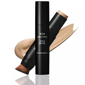 KAKTAS BB Stick Brush Натуральный бежевый Синий Борода Поры Акне Темные пятна УФ-блеск BB Крем Консилер Тональный крем Содержит УФ-рассеивающий агент Содержит