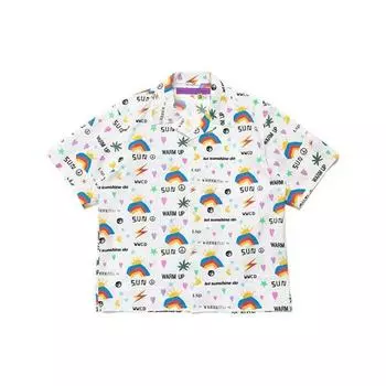 Кактус Растение Блошиный Рынок Crop Aloha LSD Футболка Белая Унисекс Уличная CP06SH001 M