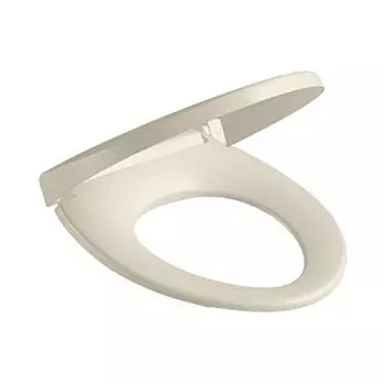 Kakudai Toilet Warm Heated Toilet Seat Elongate Dual Use Front Round Type Pastel Ivory Standard/Large 234-010-PI