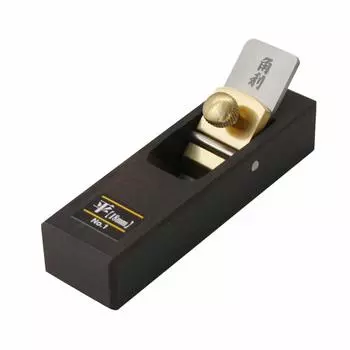 KAKURI Ebony Bean рубанок для поделок с футляром для хранения 1 плоский 18 мм мини рубанок для циклевки рубанков DIY плотницкие работы по дереву режущий инструмент рубанок чёрный