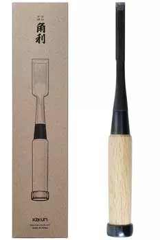 Kakuri Sangyo Дополнительный Только Кованая Белая Сталь 9 мм Белый Дуб Узор