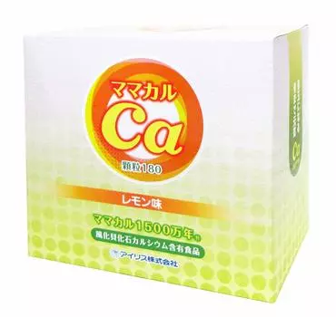 Кальций выветренных моллюсков Mamacal 15 миллионов лет со вкусом лимона 180 (гранулы)