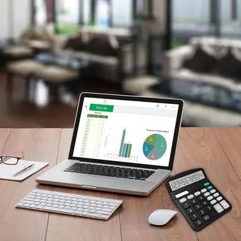 Калькулятор Стандартная функция Настольный калькулятор Черный чёрный