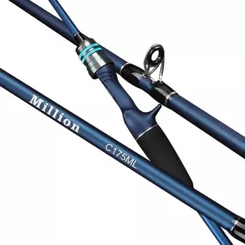 Кальмар металлический стержень приманка металлическая вершинка ML 1.75м синий