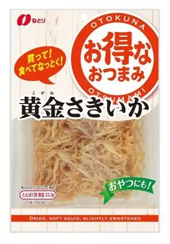 Кальмар Natori Value Golden Saki 77 г x 10 пакетиков