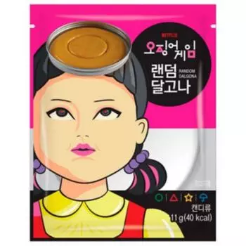 Кальмаровая игра Random Dalgona 20г