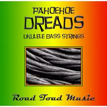 KALA Ukulele Bass Струны Road Toad Pahoehoe Полиуретан 4 струны Rasta Color (U/BASS) RT-ЦВЕТ []