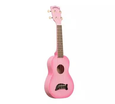KALA Ukulele MAKALA Dolphins Kauri Top Soprano Bridge преемник в форме дельфина MKSD-PKBURST20_06 [модель MK-SD/PKBURST] (Чехол в комплекте) []