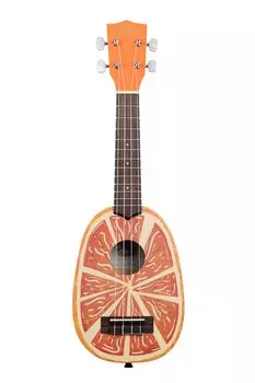 KALA Ukulele Novelty Series Mahogany Body Soprano Pineapple Shape Orange KA-NV-ORNG_W/BAG (Case included) [] оранжевый