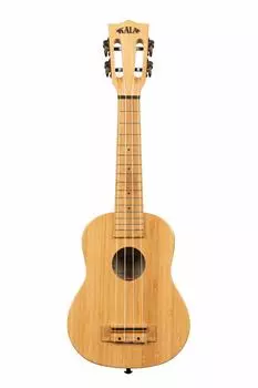 KALA Укулеле серии Bamboo Полностью из цельного бамбукового корпуса Сопрано KA-BMB-S (Чехол в комплекте) []
