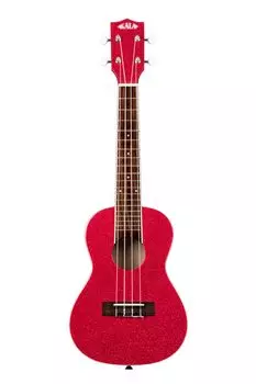 KALA Ukulele Sparkle Series Lame Sparkle Finish Concert Ritzy Red сумка KA-SPRK-RED_W/BAG20_06 [Включая концерт] []