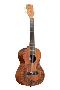 KALA Ukulele The Voyage Collection сумка для тенора из красного дерева KA-COURAGE-T_W/BAG [Включая концерт] []