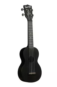 KALA Ukulele The Waterman Plastic Soprano Matte Color Successor KA-SWB-BK21_06 [KA-SWB-BK Model] (Case included) [] чёрный