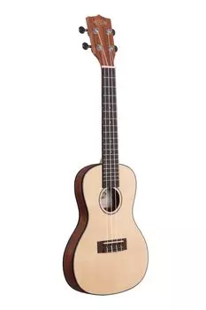 KALA Ukulele Travel Series Тонкий корпус из массива ели, концертная версия, преемник KASSTU-C-20_06 [модель KA-SSTU-C] (Чехол в комплекте) []