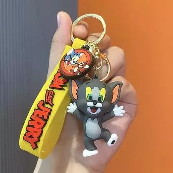 KalaCase том и джерри брелок креативный аниме умный автомобиль брелок пара школьная сумка украшение Style1