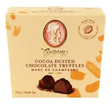 Kaldi Gavarnie Premium Truffle Marled Champagne Xmas Christmas Valentine Chocolate (1 кусок)