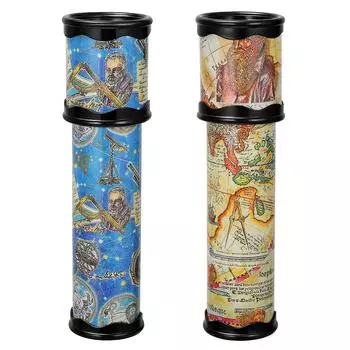 Калейдоскоп Классическая Магия Новинка Игра Ремесло Народное Ремесло Детский Игровой Набор из 2 штук для детей 6+ лет (Случайный цвет)