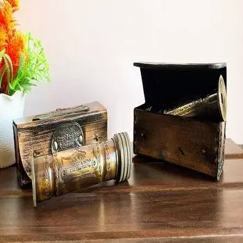 Калейдоскоп в кожаном футляре Подарок сыну Дочери