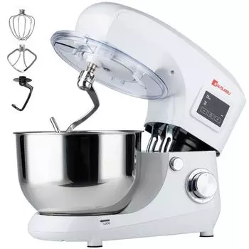 KALELAISU Stand Large 3 типа 99-минутного таймера 7 скоростей тихий и домашний коммерческий 1000 Вт высокомощный настольный коммерческий миксер KitchenAid для хлеба