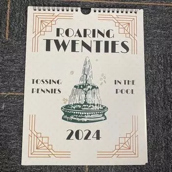 Календарь 2025 года, ежемесячный настенный календарь с текстами песен, семейный офисный планировщик, подарки для любителей музыки, декор для дома и спальни разноцветный