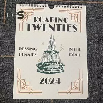 Календарь 2025 года, ежемесячный настенный календарь с текстами песен, семейный офисный планировщик, подарки для любителей музыки, декор для дома и спальни разноцветный