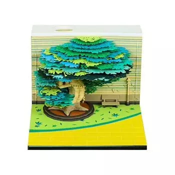 Календарь-часы 2026 Настольный календарь со светодиодной подсветкой 3D Отрывной календарь Бумажная резьба Искусство Блокнот для заметок Подарок Рождество