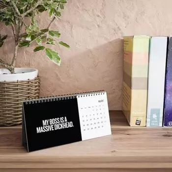 Календарь для офиса на 2025 год Саркастические цитаты Грубый юмор Календарь ругательства Аффирмации