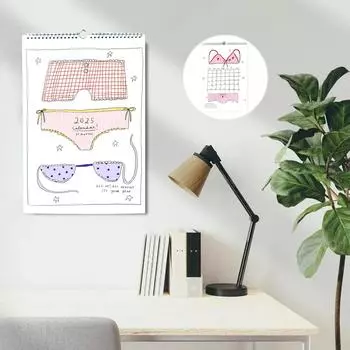 Календарь Girls Generation Бумажный календарь, украшение дома, любители календарей One Size