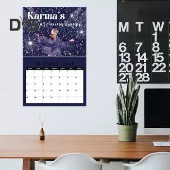 Календарь In My 2025 Era Календарь певца для фанатов Календарь с рисованной музыкой Тексты песен Календарь туров 12-месячный календарь Планировщик Подарки для меломанов фиолетовый