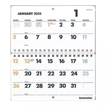 Календарь Innovator 2025 в руке 31356006