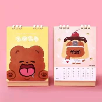 Календарь Jelly Crew Purum Design на 2024 год — популярная фраза в Корее. Purum Design 2024 Calendar