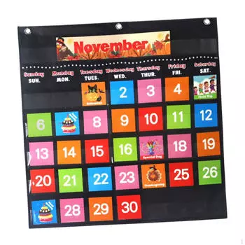 Календарь Карманный Диаграмма Классная Школа