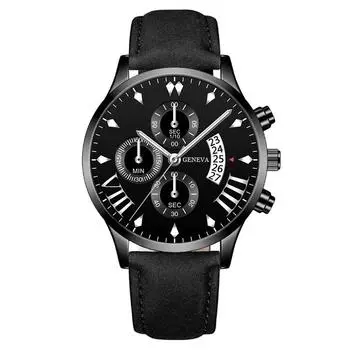 Календарь моды Three Eyes Мужские часы Мужские часы Ремень Мужские One