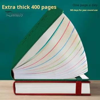 Календарь на 2025 год, ежемесячный планировщик, твердый переплет, январь-декабрь 2025 года, ежедневник, книга-планировщик с ежемесячными вкладками, ручка-лента для офиса студентов чёрный