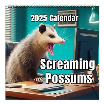 Календарь на стену с мышами 2025 года | Ежемесячный настенный календарь с мышами Семейный календарь-планировщик для любителей кошек, организация и планирование One Size