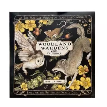 Календарь настенный Whispering Wildwood 2026 год Тематика природа животные Планировщик академического года Заметки Даты Напоминания A
