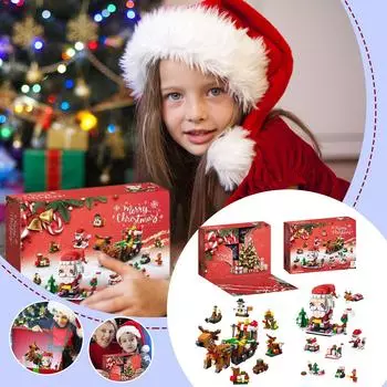 Календарь обратного отсчета до Рождества включает календарь прибытия, практические навыки, связанные с Рождеством, и сюрпризы в виде рождественских коллекционных предметов One Size