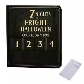 Календарь обратного отсчета Хэллоуина «31 ночь страха» с фигурками 7/15/31 день Адвент