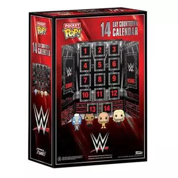 Календарь обратного отсчета WWE 2023 на 14 дней